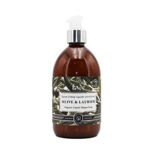 Tadé Middelhavet Aleppo Flydende Sæbe Oliven og Laurus Bio 500ml