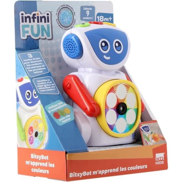 INFINI FUN Bitsy Bot havaitsee värit Flerfärgad