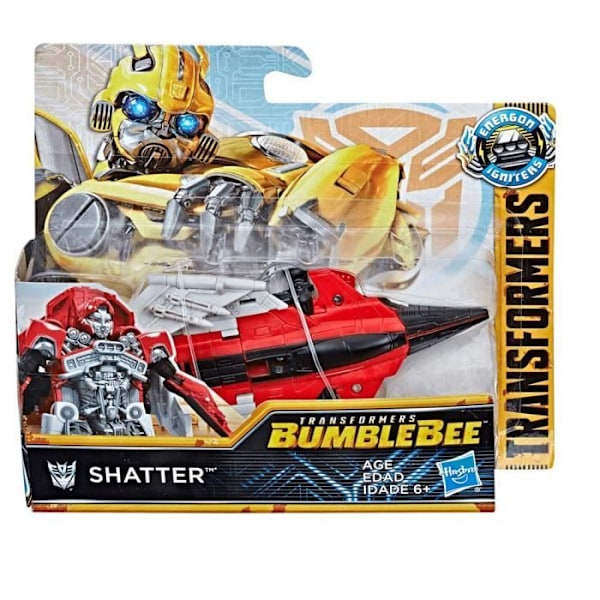 Transformers Legetøj - HASBRO - Bumblebee Energon Power Series Shatter - Forvandlingsfigur til robot og jet