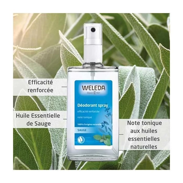 Weleda Duo Deodorantspray Salvia - 2 X 100 ml
