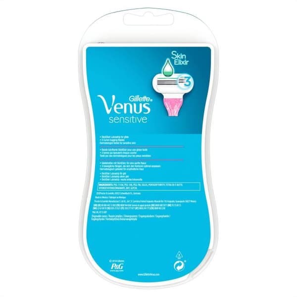 Venus Engangsbarberblade Sensitive 3 enheder