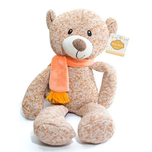 Plushbjörn - Fläckig björn - 32 cm - Ljussbrun - Unisex - Från 3 år ljusbrun