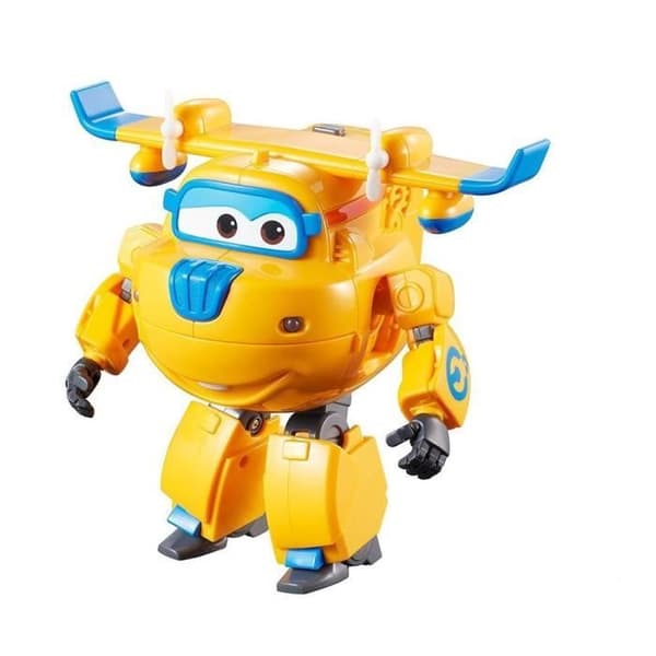 Figurine - Donnie - Transformérbart fly - Interaktiv - Multifarvet Multifarvet