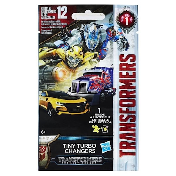 Saketti Mystère Transformers - HASBRO - Transformers 5 - Poika - Musta ja monivärinen Svart och flerfärgad