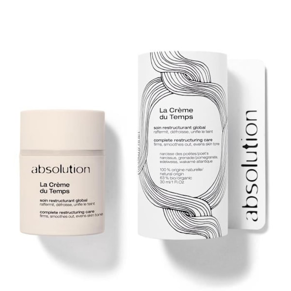 Crème - ABSOLUTION - La Crème Du Temps - 30ml - Vegansk - Alla hudtyper