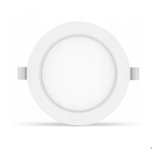 Indbygningsspot LED - AIGOSTAR - 9W - 6500K - Rund - 145 mm