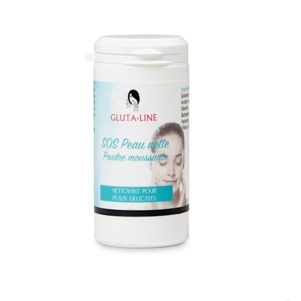 GLUTA LINE Skummende pulver S.O.S Ren hud 30 g