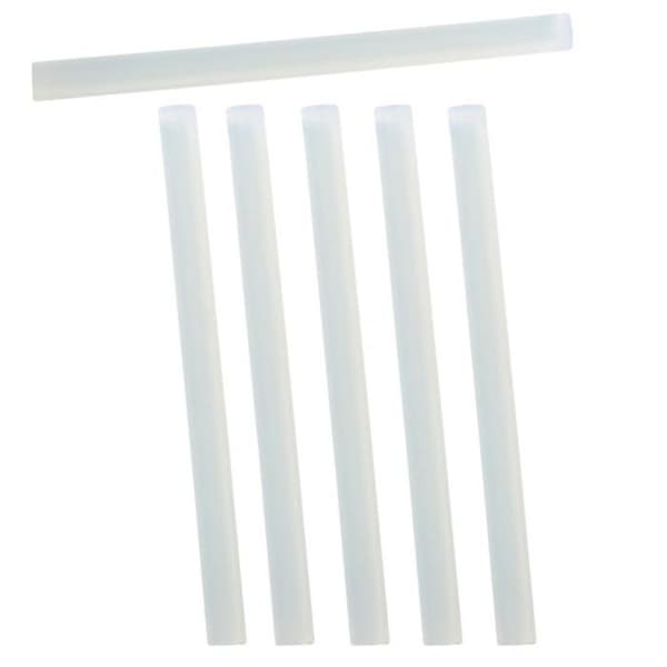 Limstift - 6-pack - Diameter 11mm - Trådad - Ideal för hantverk Vit