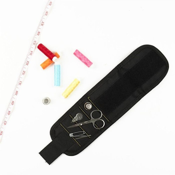 Midlertidig Armbånd - Paris Pris - 36cm - Sort - Praktisk - Justerbar Svart