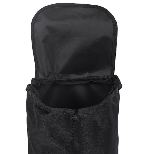 Enkelt indkøbsvogn - Sort - H 87 x P 28 x L 35 cm Svart