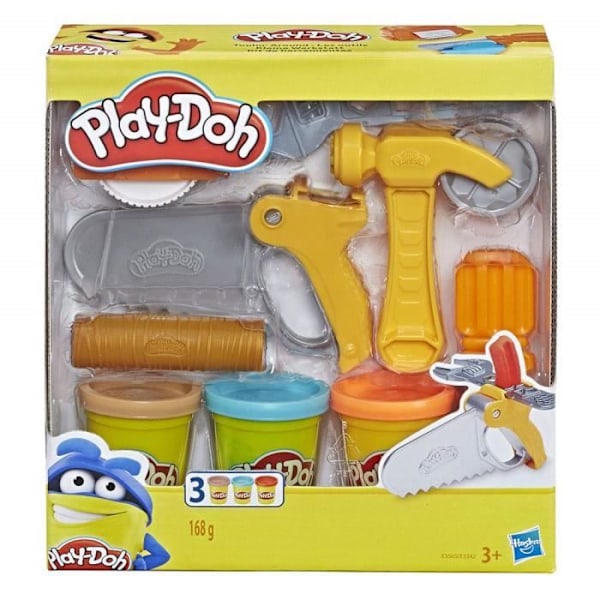 Modeller legetøj - Play-Doh - Have og værktøj - Multifarvet - Til børn - Inkluderer forskellige værktøjer Flerfärgad