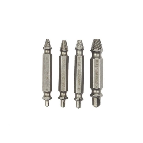 Paket med 4 "Speed" Skruvutdragare 20cm Silver Pengar