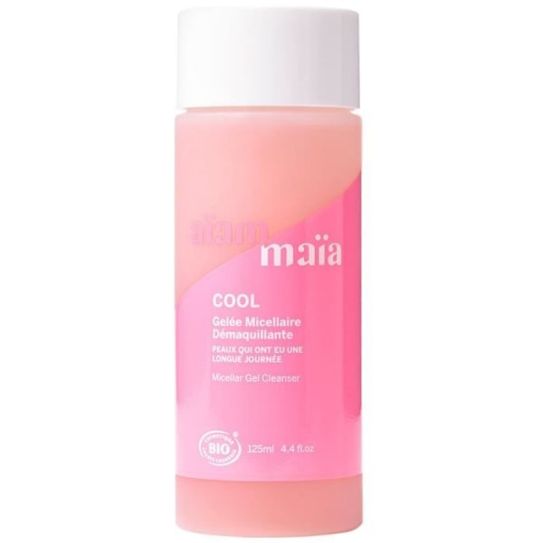 Geléfriande Micellaire Rengörande - AIAM MAIA - 125 ml - Renar - Livar upp - Utan att torka ut