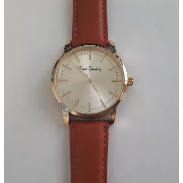 PIERRE CARDIN Cognac Klocka Ref 0252184