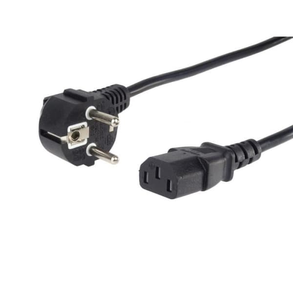 Strömkabel - PremiumCord - KPSP5 - 5m - CEE 7/7 - 10A 250V