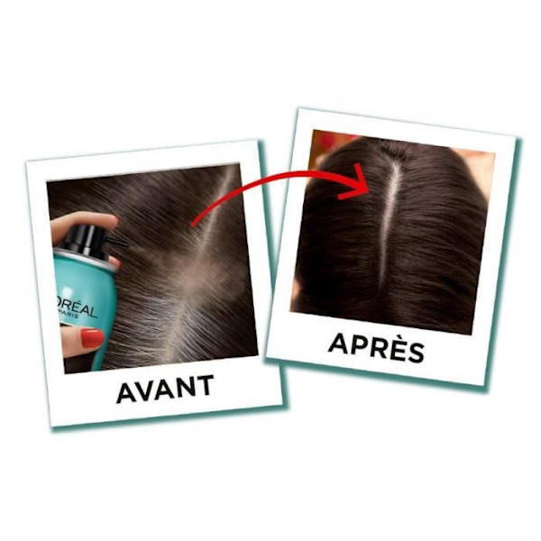 L'OREAL PARIS Magic Retouch Root Spray Tillfällig hårfärg - Mörkbrun - 75 ml Mörkblond