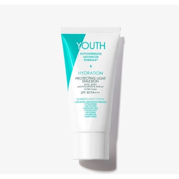 YOUTH HYDRATION Lettskørende Beskyttelsesemulsion SPF 30 PA +++ 50 ml