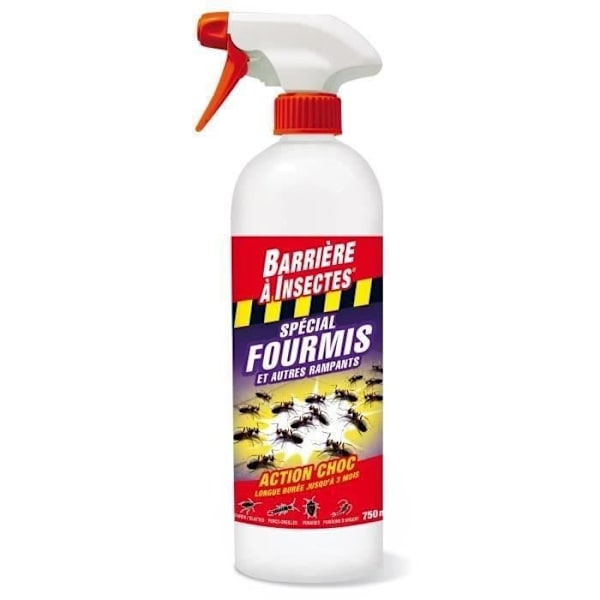 BARRIERE A INSECTES Anti-Fourmis - Käyttövalmis - 750 ml