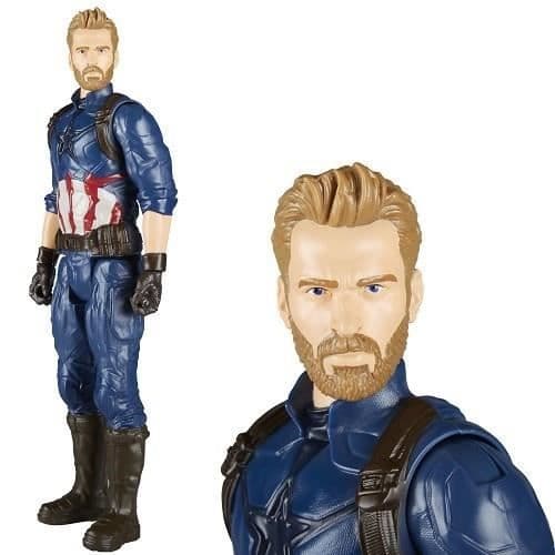 Titanfigur 30cm - Captain America - Avengers Infinity War - Marvel Kapten Amerika