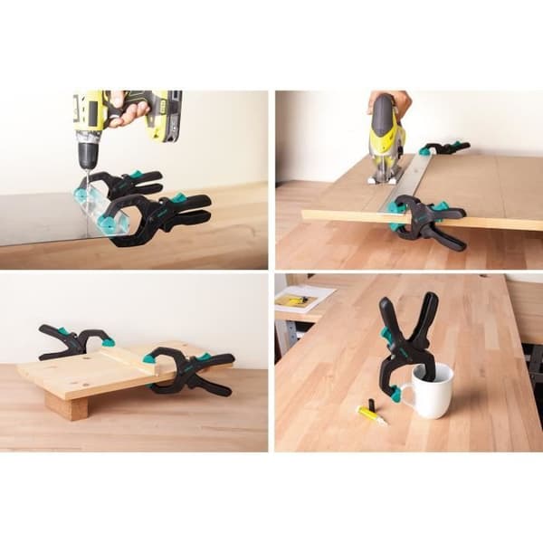WOLFCRAFT Ratchet spændetang FZR 60