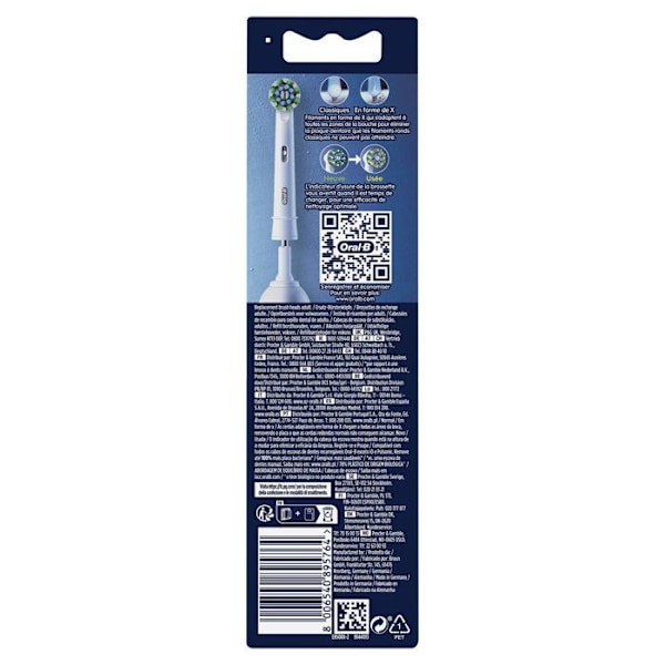 Oral-B Cross Action Ersättningshuvud