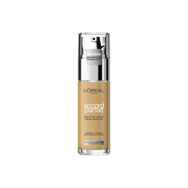 L'Oréal Paris Accord Perfect Fluid Foundation 3.D Golden Beige 3D gylden beige