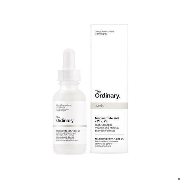 Sérum Anti-Imperfections - The Ordinary - Niacinamid 10% + Zink 1% - 30ml - Vegansk - Biodegradabel Transparent