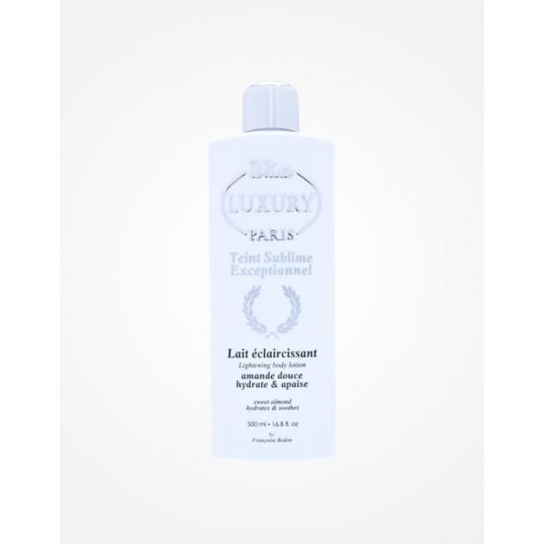 Hvid Luxus PARIS Teint sublime exceptionnel Mælke lysnende mandel blødgør & beroliger 500 ml