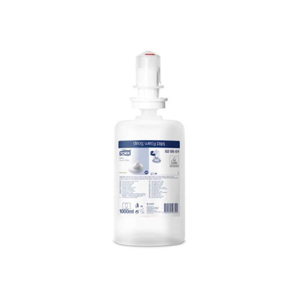 Tork mjuk skumtvål 1L Transparent