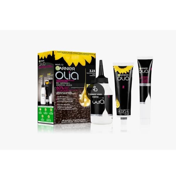 GARNIER - Olia Hårfarve 3.23 Mørk Chokolade 60g