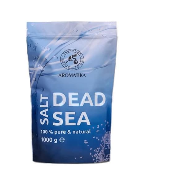 AROMATIKA - Døde Havsalt 1000g Zipper Bad - Skønhed - Afslappende
