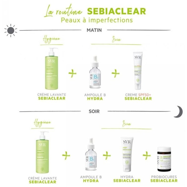 Cleansing Cream - SVR - SEBIACLEAR - 400ml - Anti-imperfektioner - Återfuktande