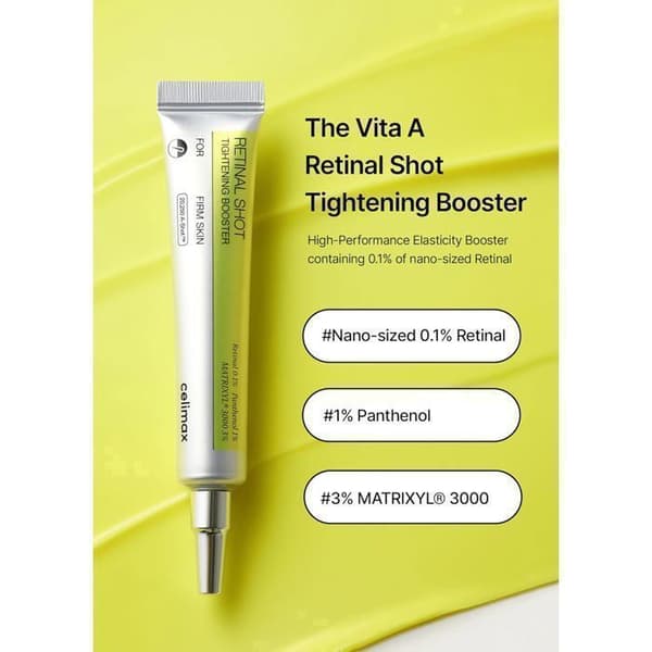 Retinol Booster - CELIMAX - 0,1% Retinal - 3% MATRIXYL 3000 - 15 ml