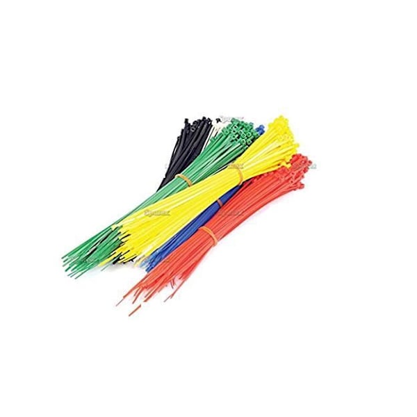 SPAREX Kaapelin kiinnitysarja musta, keltainen, vihreä, punainen, valkoinen, sininen 200 mm x 2.5 mm Viite S.22720