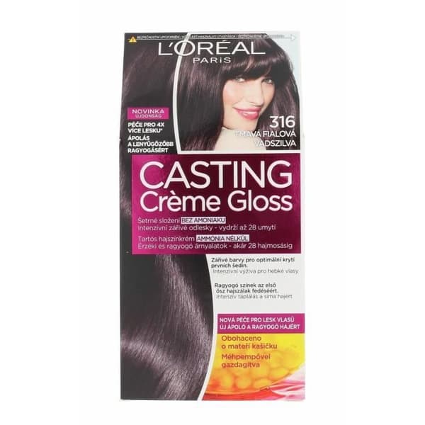 48ml Loréal Paris Casting Creme Gloss, 316 Luumu, Hiusten Väri 316 Plommon