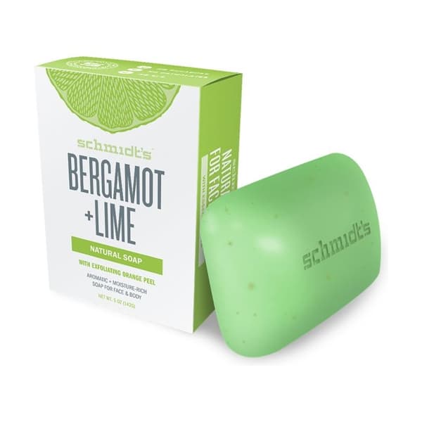 SCHMIDT'S - Ansikts- och kroppstvål Bergamott & Lime 1 enhet av 142g