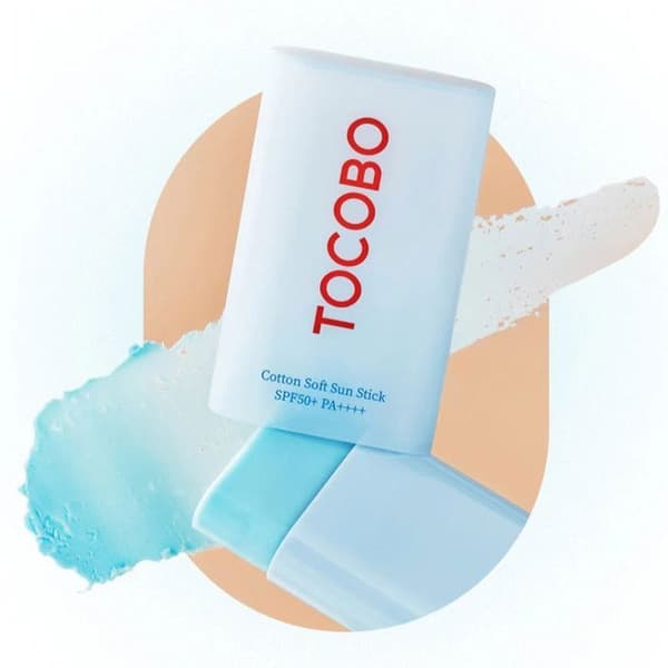 Solsticka - TOCOBO - Cotton Soft Solsticka - SPF50 PA++++ - Vegan - 19g