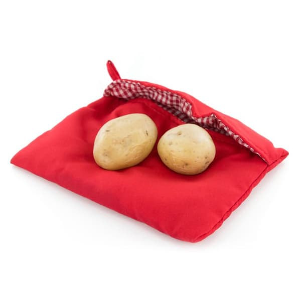 Cuit pommes de terre express - CUISY - Rød - Polyester - 4 minutters madlavning Rød