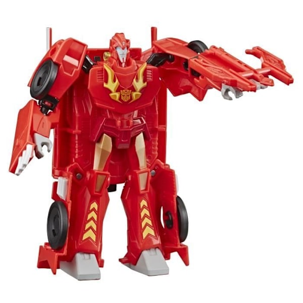 Figuriini Transformers Bumblebee Cyberverse Adventures - Hot Rod 17cm - Muunneltava lelu 2 in 1