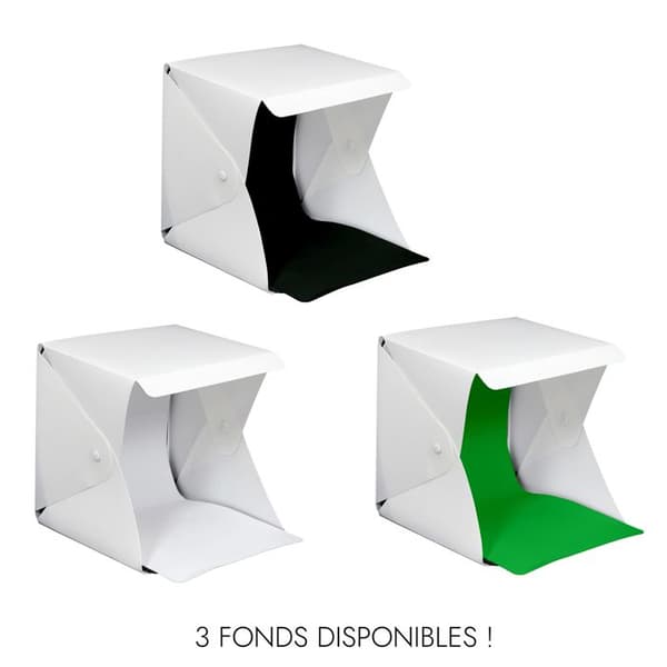 “Foldable Studio” Ljuslåda 40cm Vit – Paris Pris