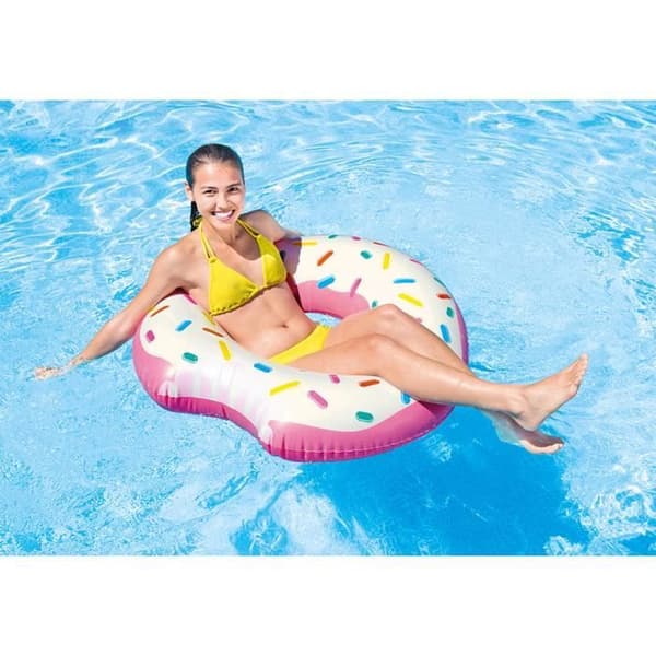 Crunch Donut bøje 107 cm - Intex Ros