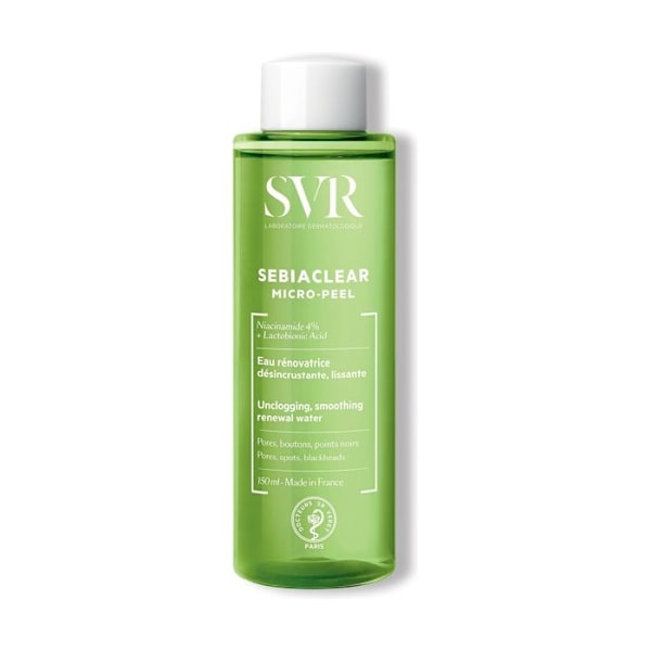 Lotion - SVR - Sebiaclear Micro-Peel - 150ml - Følsom hud - Uden parabener