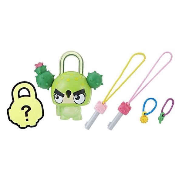 Hänglås Minifigurer att samla - HASBRO - LOCK STARS Series 1 - Kaktus - Blandat - Från 6 år Kaktus