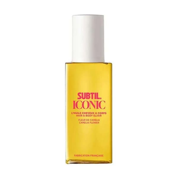 Hiusöljy - SUBTIL Iconic - 100ml - Vegaani - Ravitseva - Kamelia-tuoksu
