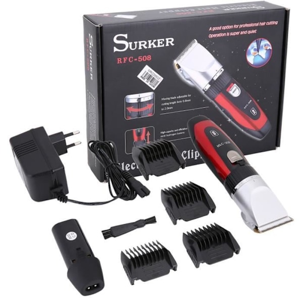 SURKER RFC-508 Professionel Elektrisk Hårklipper