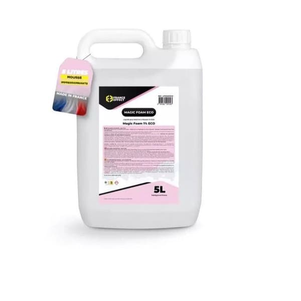Koncentreret skummende væske 1% til skummaskine - Magic Foam ECO, 5L