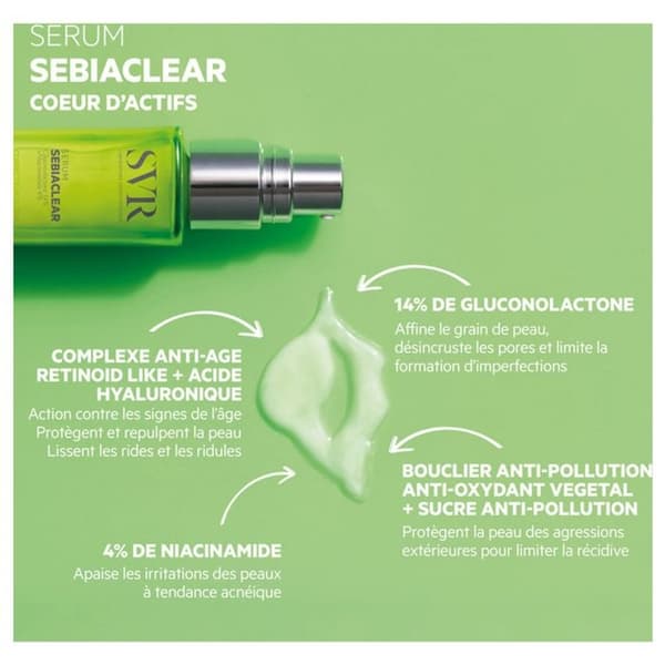 SVR Sebiaclear Korrektioseerumi 30ml