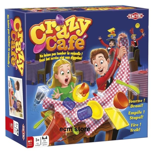 TACTIC CRAZY CAFE perhepeli lelu peli
