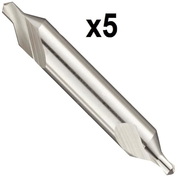Dormer Set med 5 st A221 N4 HSCo Centerborr HSS Centerborr