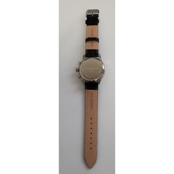 Ur - VUILLEMIN REGNIER - 000AAB - Ægte læder - Sort - 23,5 cm Svart
